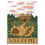 Welcome Counted Cross Stitch Kit (image for) Welcome Counted Cross Stitch Kit